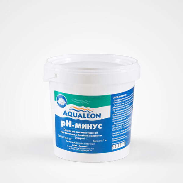 pН-минус (гранулы) Aqualeon 1 кг
