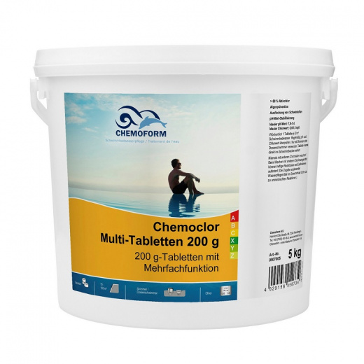 Chemoform Всё-в-одном мульти-таблетки 5 кг (200гр)