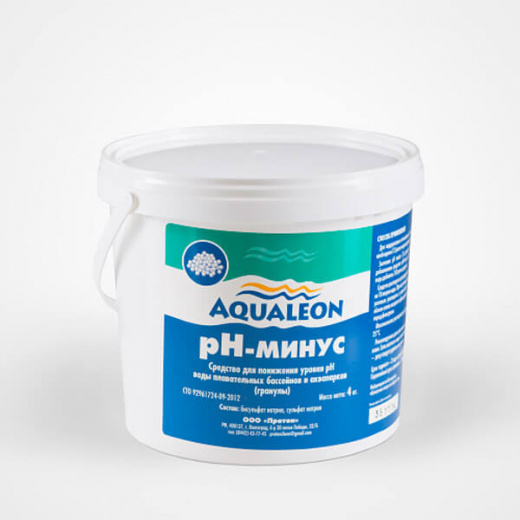 pН-минус (гранулы) Aqualeon 4 кг